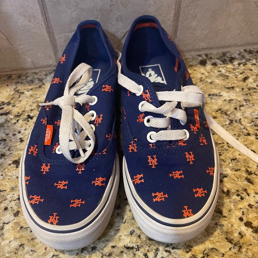New York Mets Vans Shoes NYM